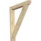 Ekena Millwork Traditional Slat Rough Sawn Outlooker, Douglas Fir, 6"W x 36"D x 42"H OUT06X36X42TRA06RDF - alternate 1